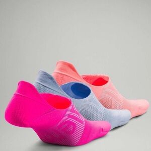 Lululemon Power Stride No-Show Sock with Active Grip 3 Pack BNWT